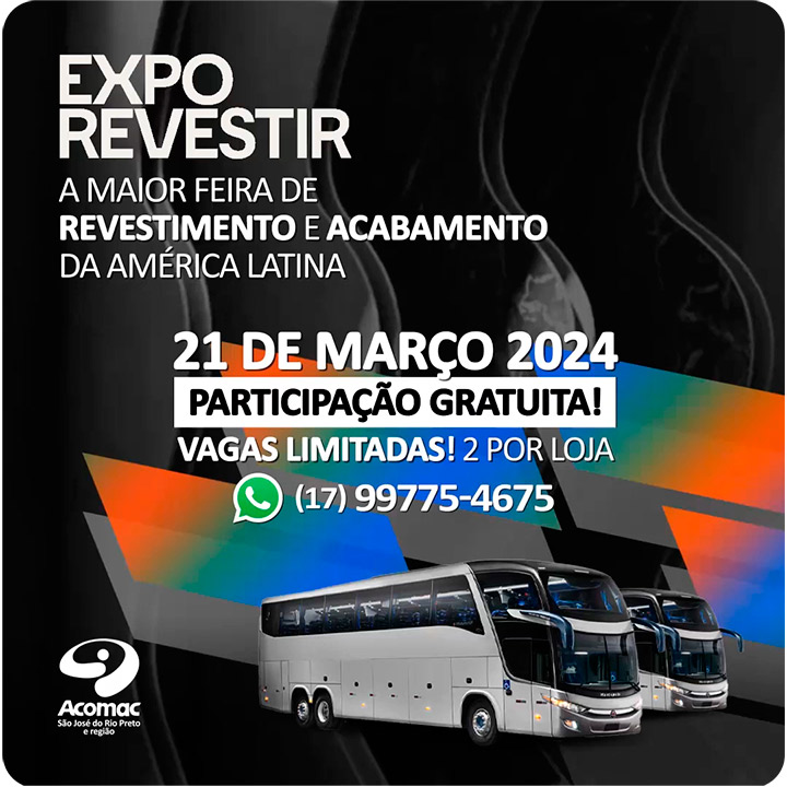 São muitas razões para visitar a Expo Revestir 2024 - Negócios e conexões que impulsionam a cadeia da construção civil